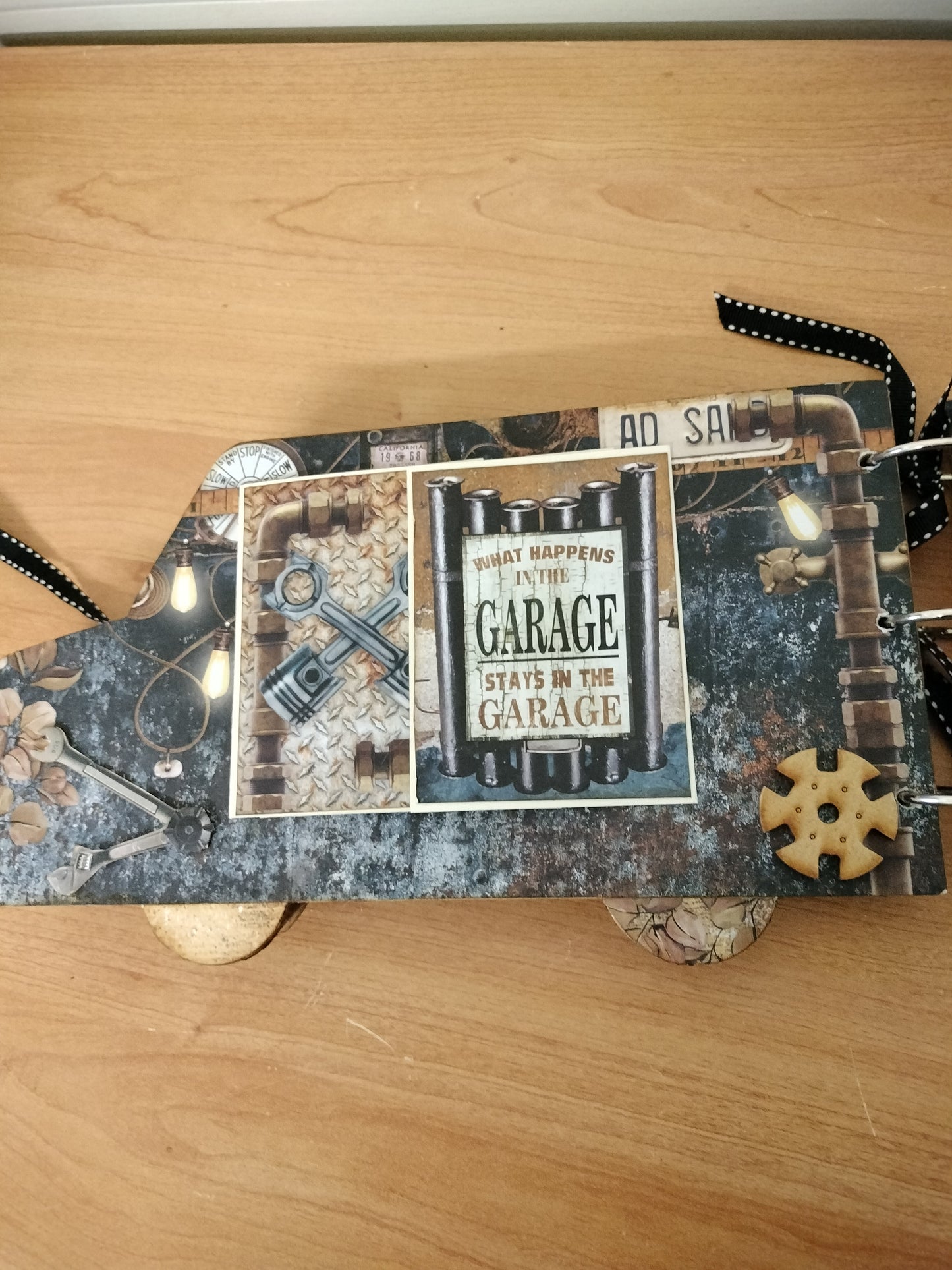 Album photos voiture thème garage