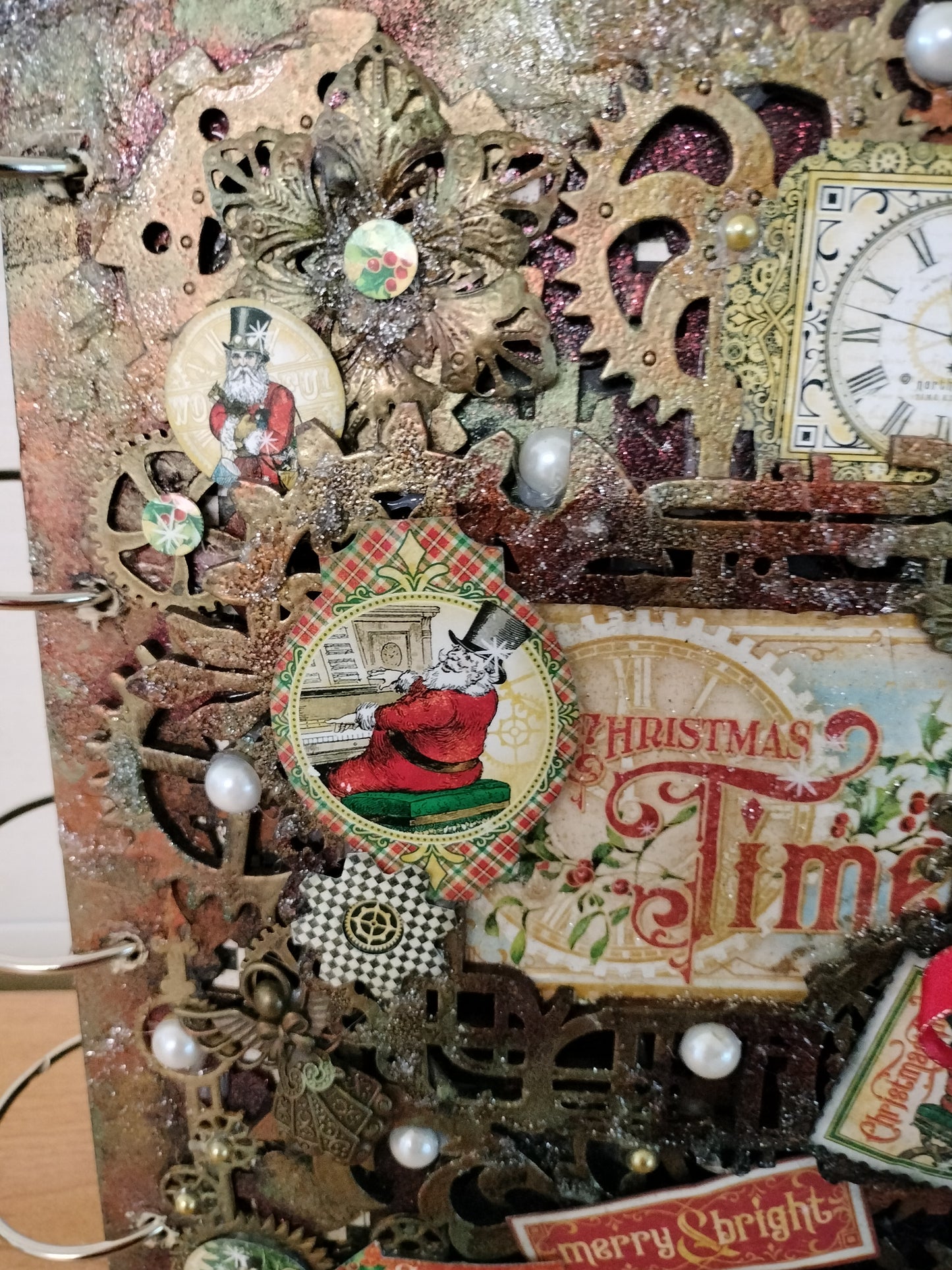Album photos Noël steampunk