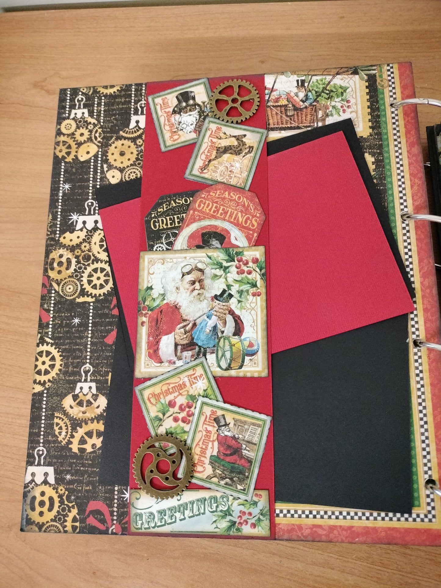 Album photos Noël steampunk