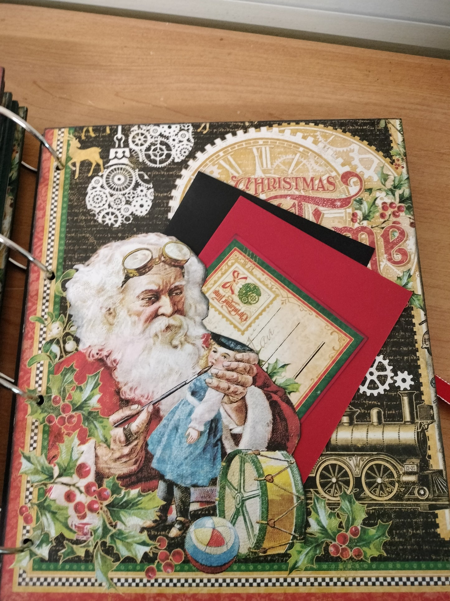 Album photos Noël steampunk