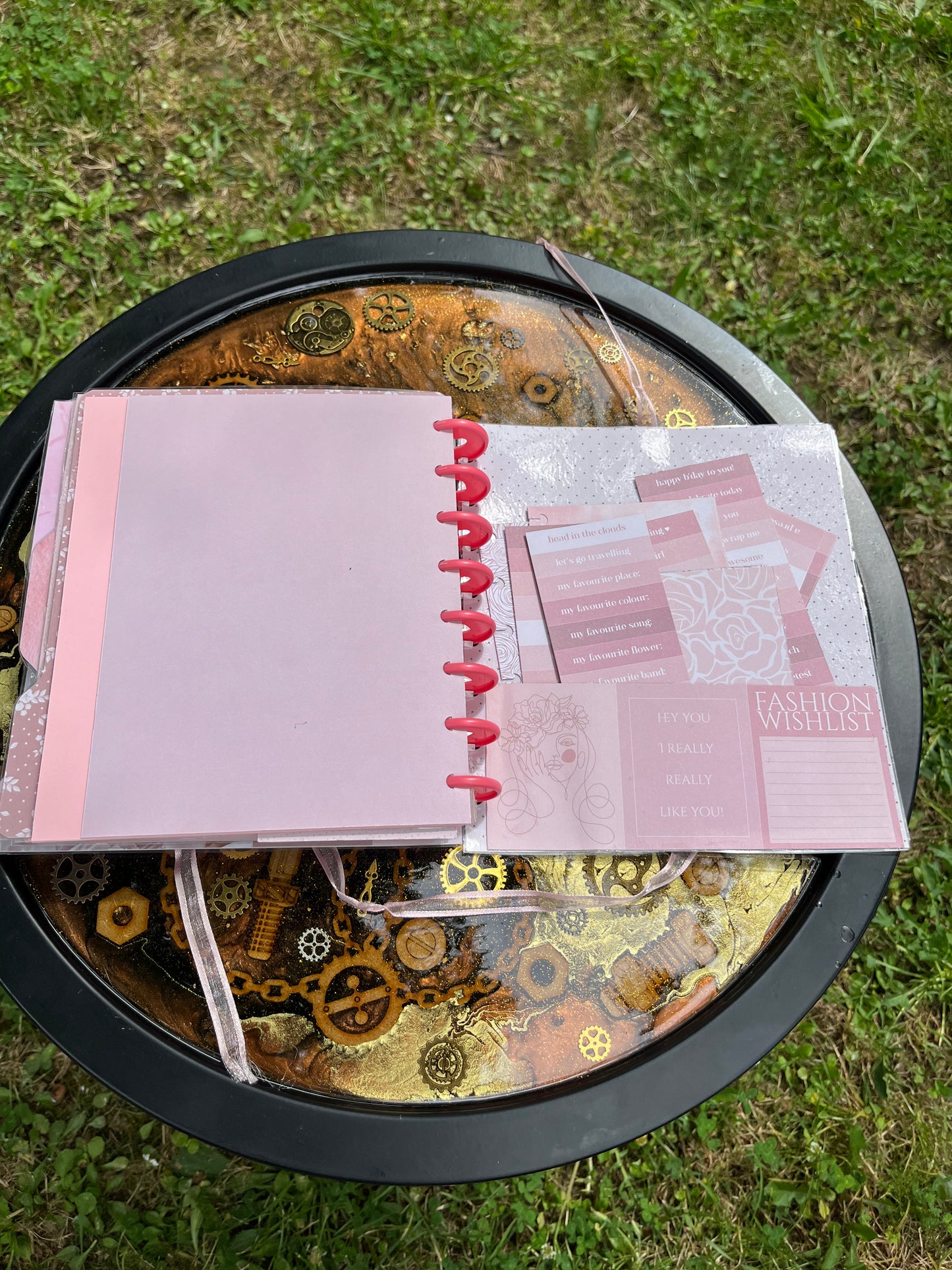 Cahier moyen minimaliste