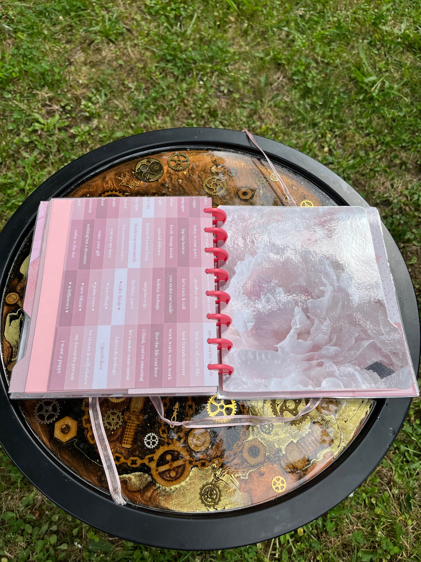 Cahier moyen minimaliste