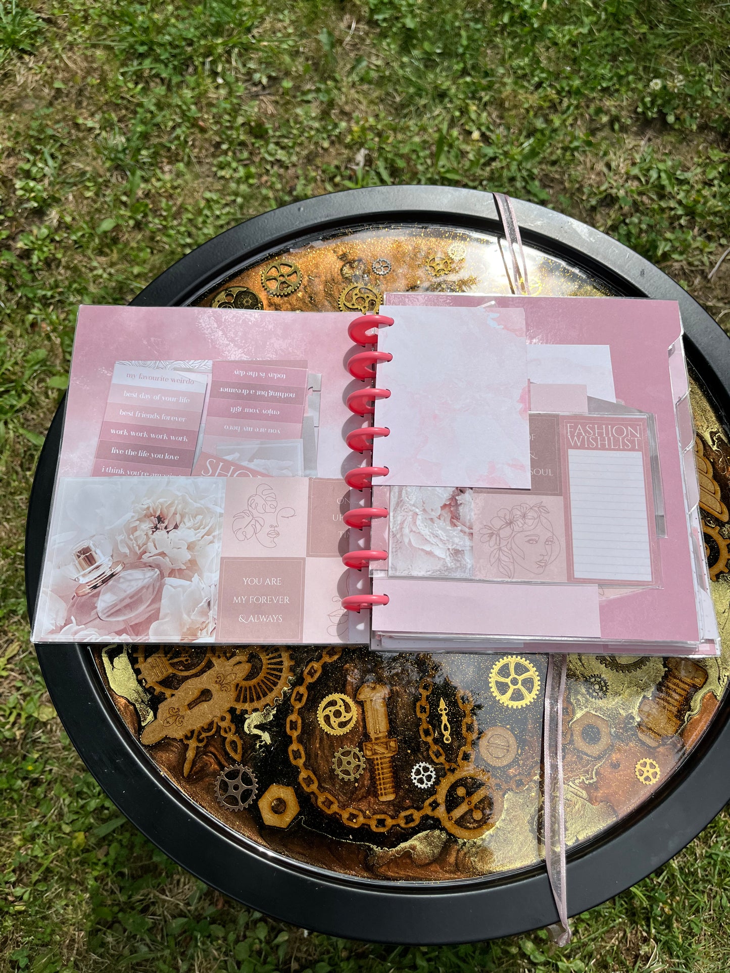 Cahier moyen minimaliste