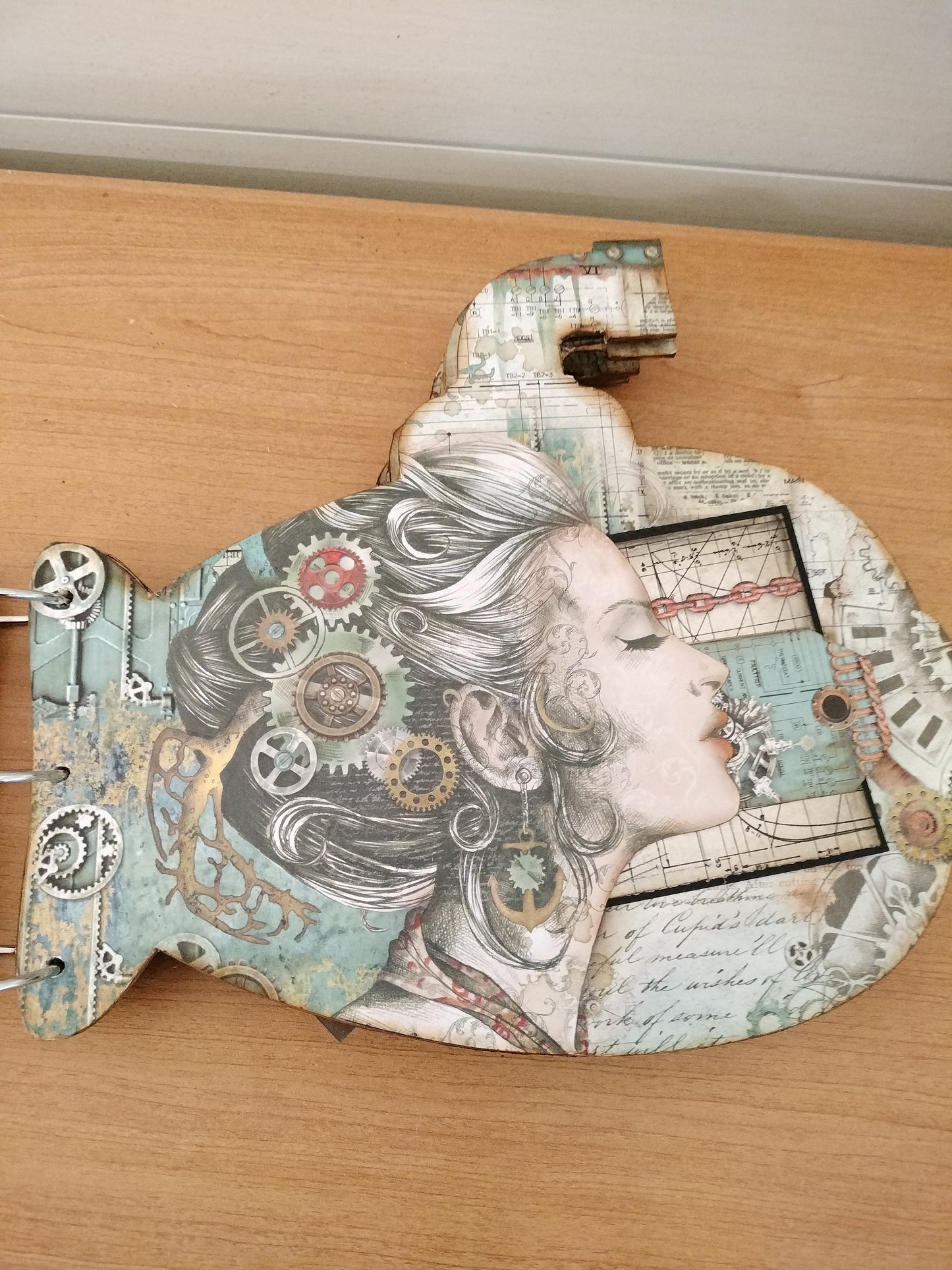 Album photos sous marin steampunk