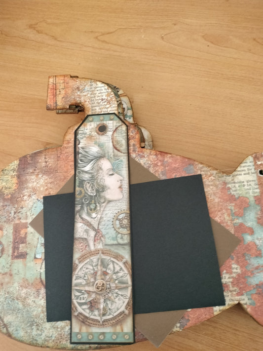 Album photos sous marin steampunk